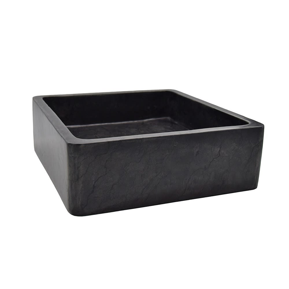 Vasque à poser en marbre noir