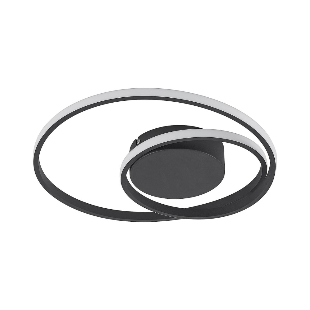 Plafonnier LED en Aluminium Noir