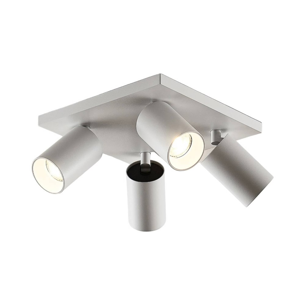 Strahler aus Aluminium, weiß - Maisons Du Monde