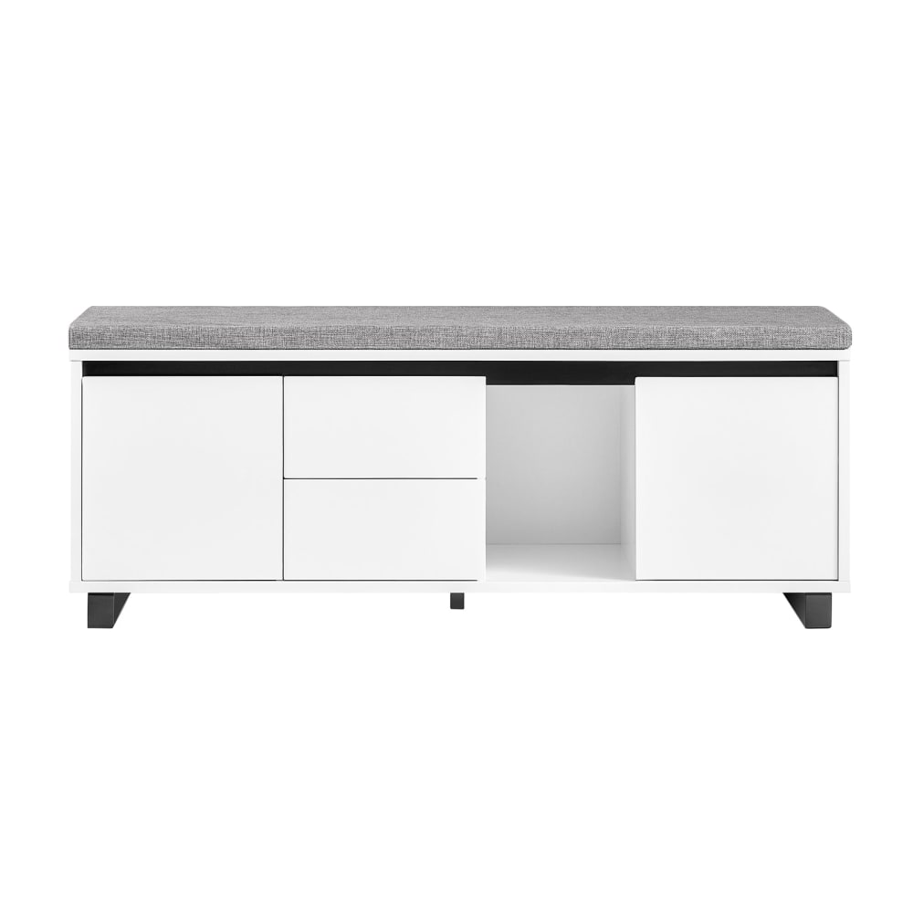 SOBUY Gewicht: ca. 23,2kg; Belastbarkeit: bis 230kg; Material: MDF(E1). Produktmaße: BHT ca. 110x42x35cm (siehe Abbildung); Paketmaße: 121x43x15cm.
