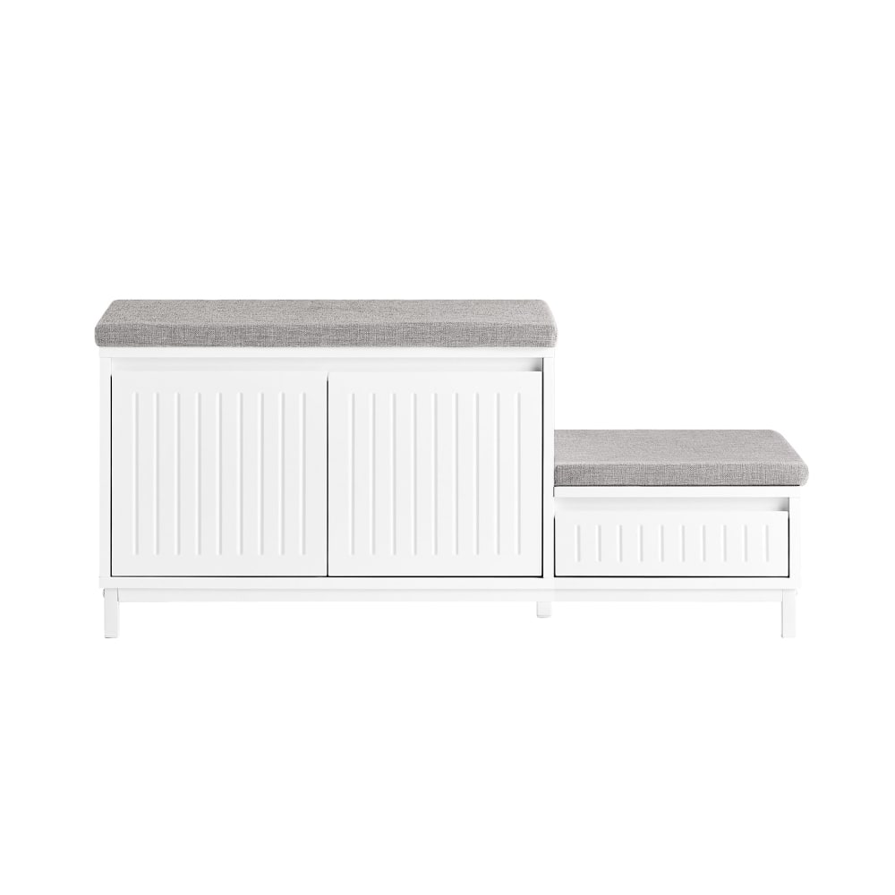 Schuhkipper Schuhschrank Schuhkommode Schuhablage Aus MDF(E1) Weiß