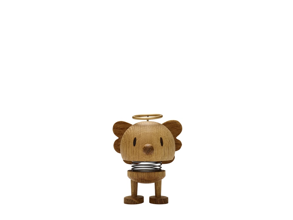 Hoptimist Figurine ange bumble s chêne MARRON BOIS Garçon