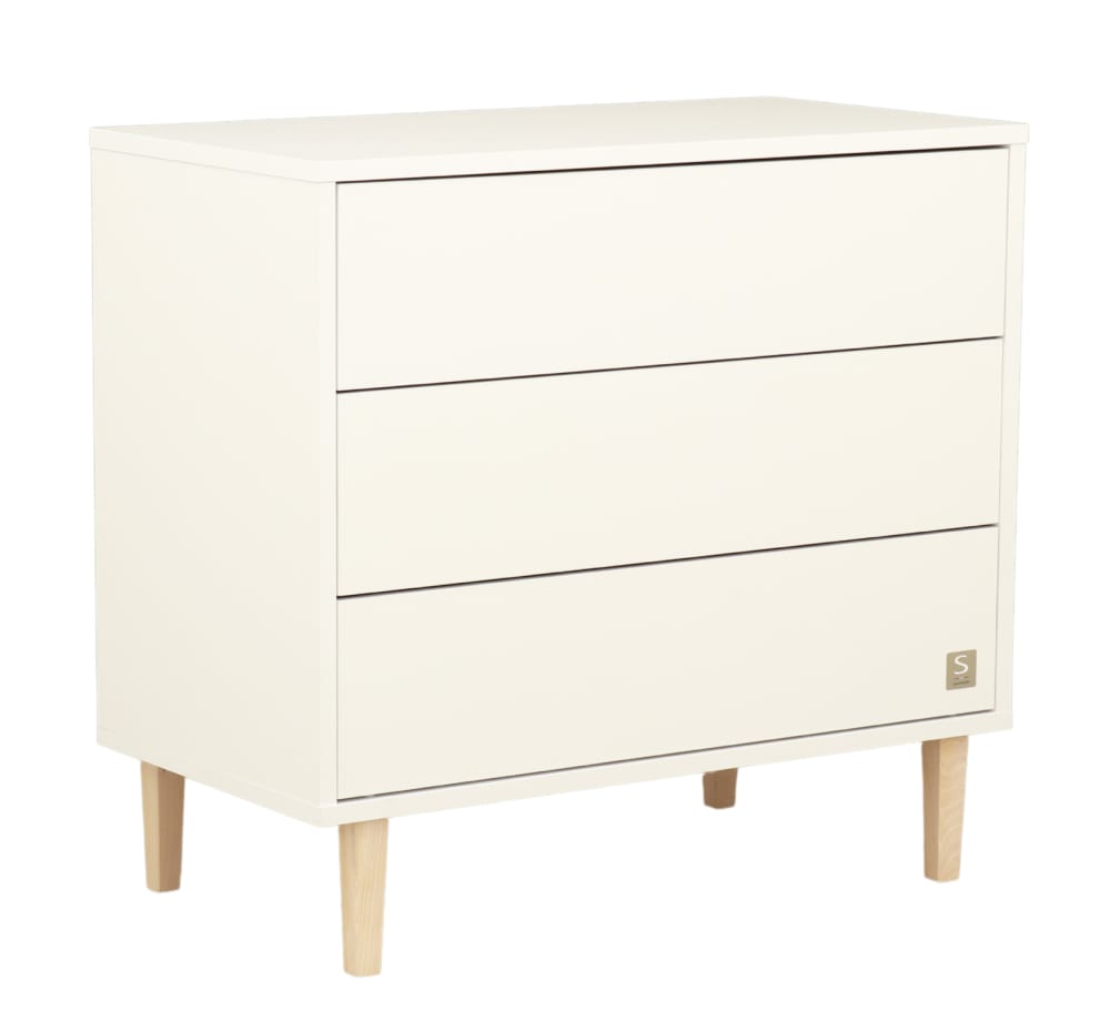 Commode 3 tiroirs pieds bois - Maisons du Monde