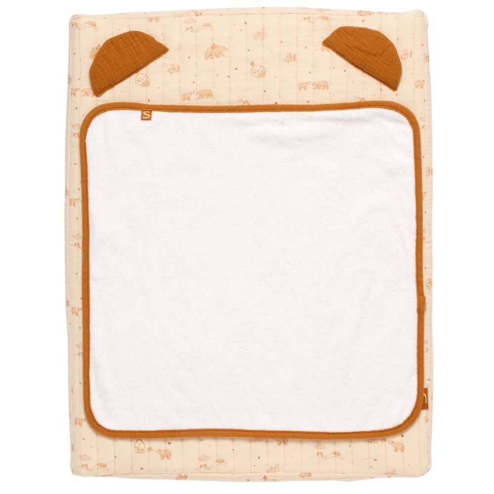 Matelas à langer + serviette éponge Orsino (52 x 68 cm)