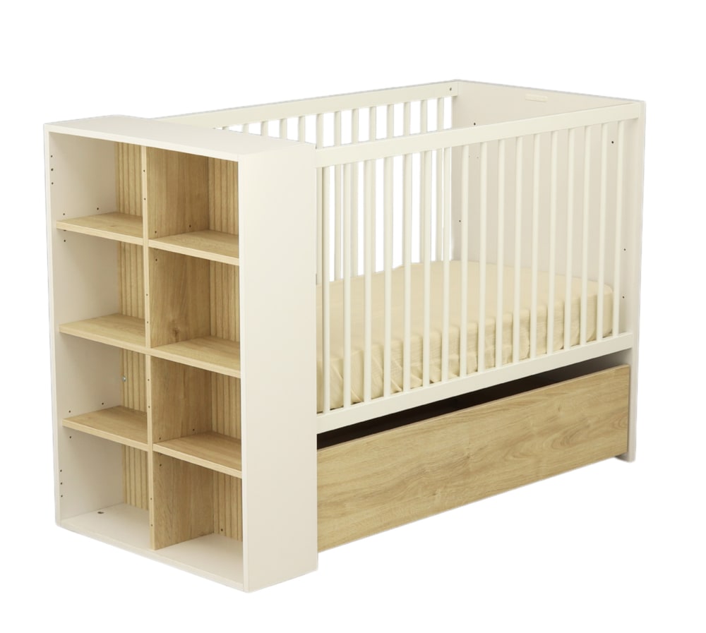 Lit bébé transformable en lit