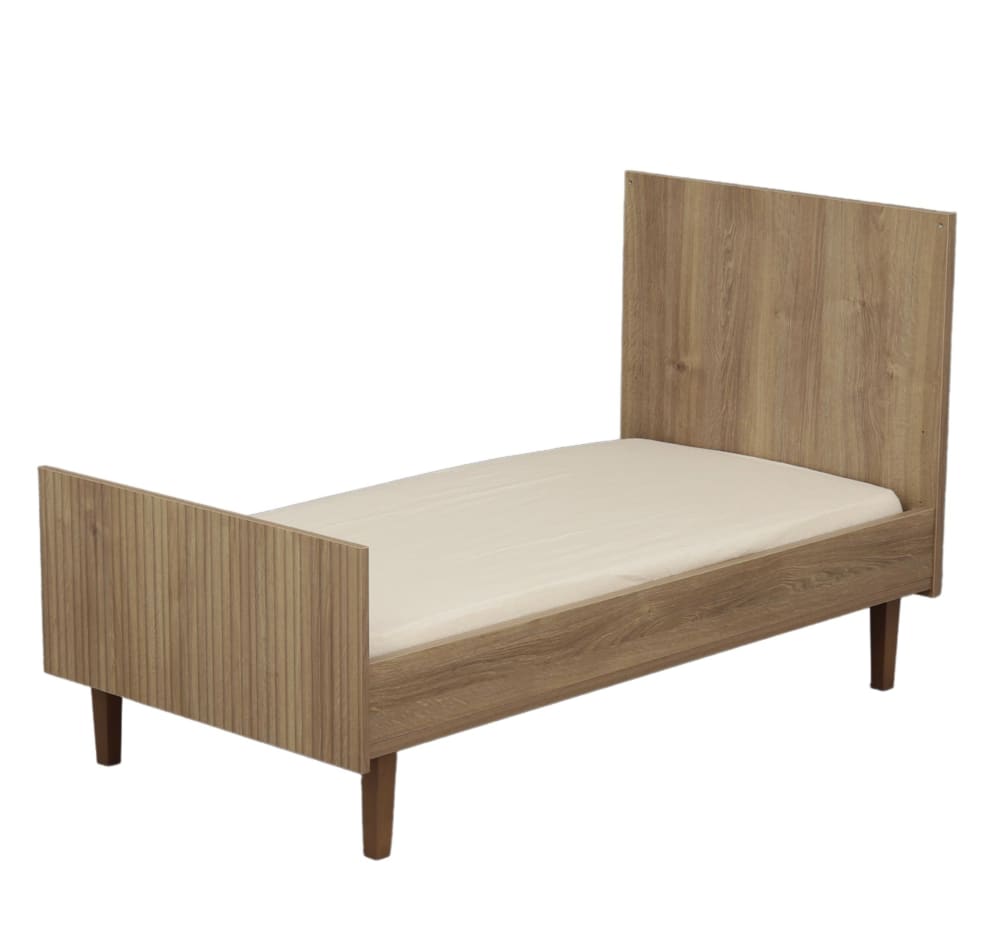 Lit évolutif - little big bed décor imitation bois - Maisons du Monde