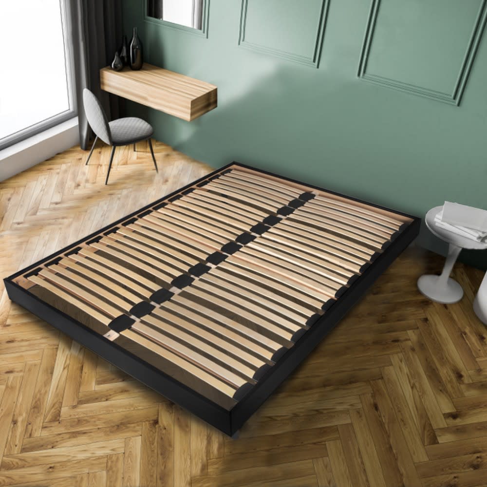 Sommier sur pied noir 160x200 cm - Maisons du Monde