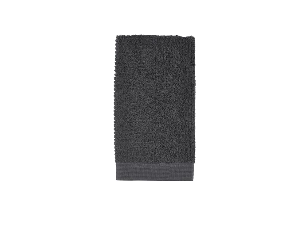 Serviette en coton anthracite 50x100cm