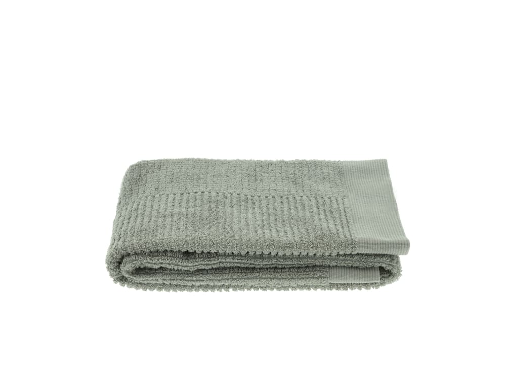 Zone Denmark Serviette de bain en coton vert matcha 70x140 cm Certifié Oeko-Tex