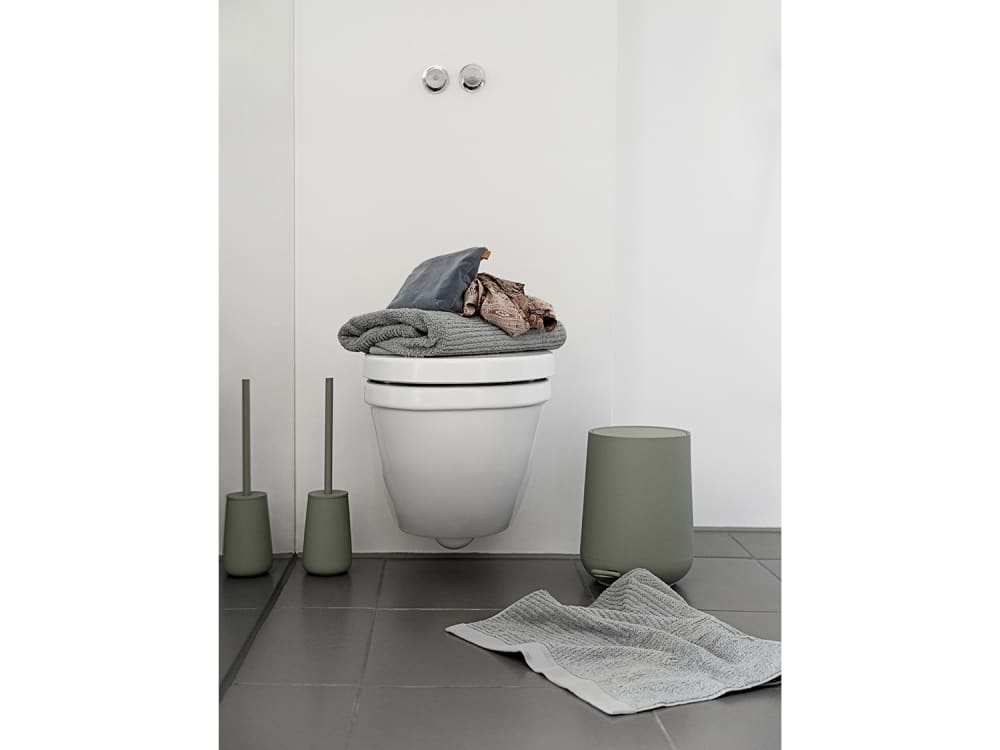 Serviette de bain en coton vert matcha 70x140 cm - Maisons du Monde