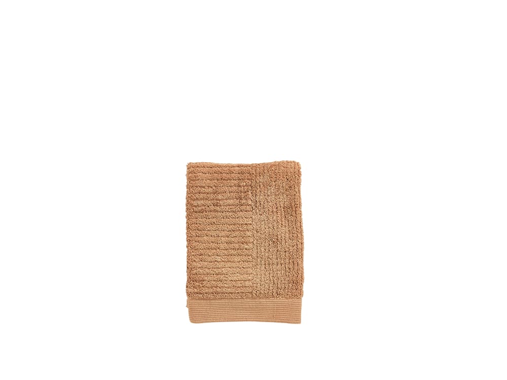 Serviette 100% coton mandarine 50x70 cm