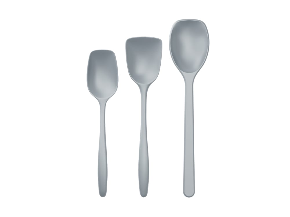 Ensemble de 3 cuillères  bleu pastel