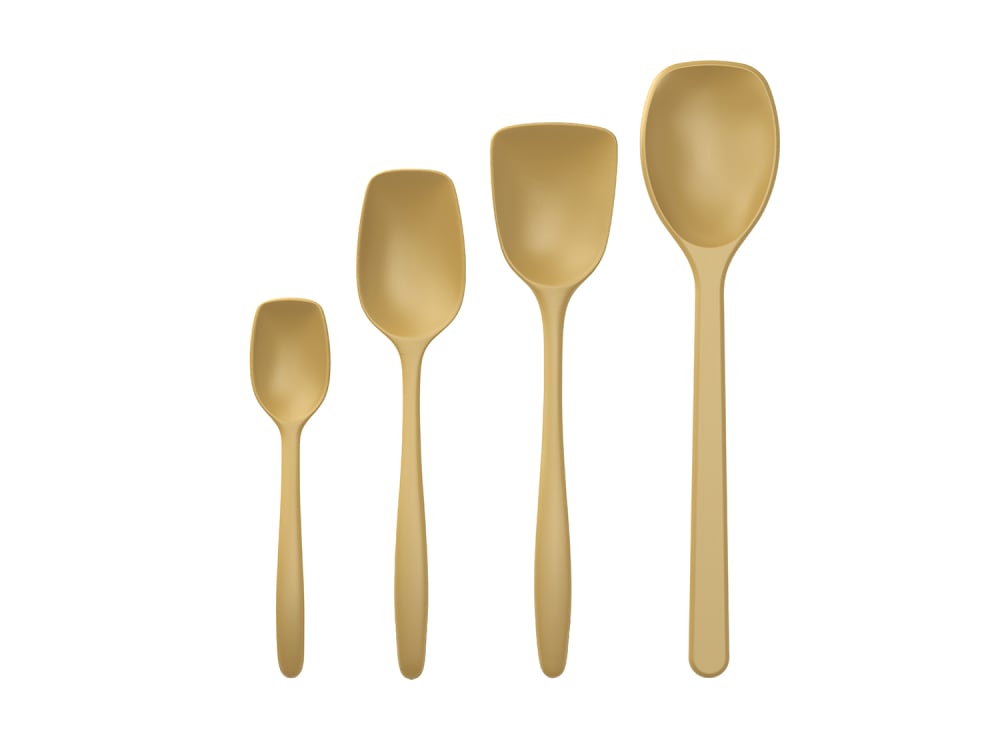 Ensemble de 4 cuillères  curry