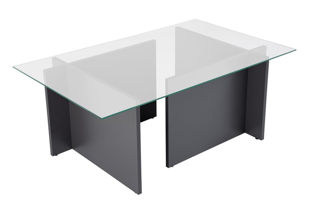 Table basse en verre