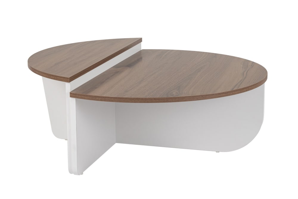 Table basse en bois marron