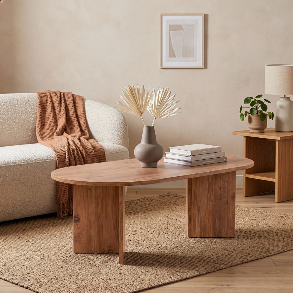 Couchtisch Ovaler L119 cm - - Maisons Du Monde