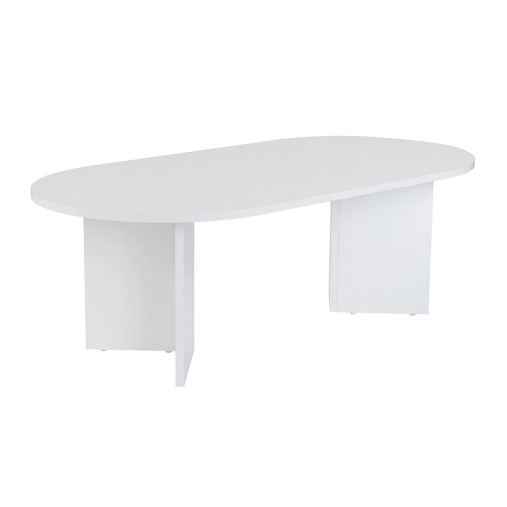 Table basse ovale - L119 cm - Blanc