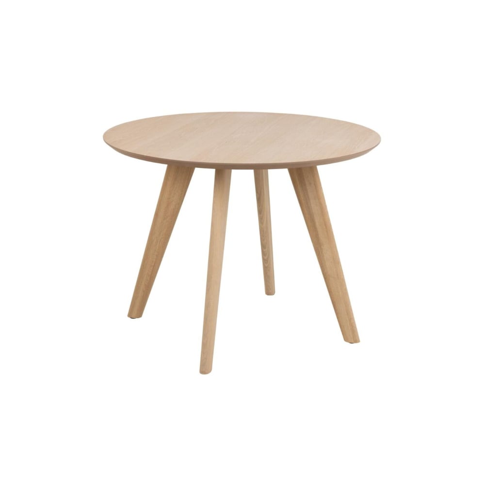 Table chêne blanchi - l100