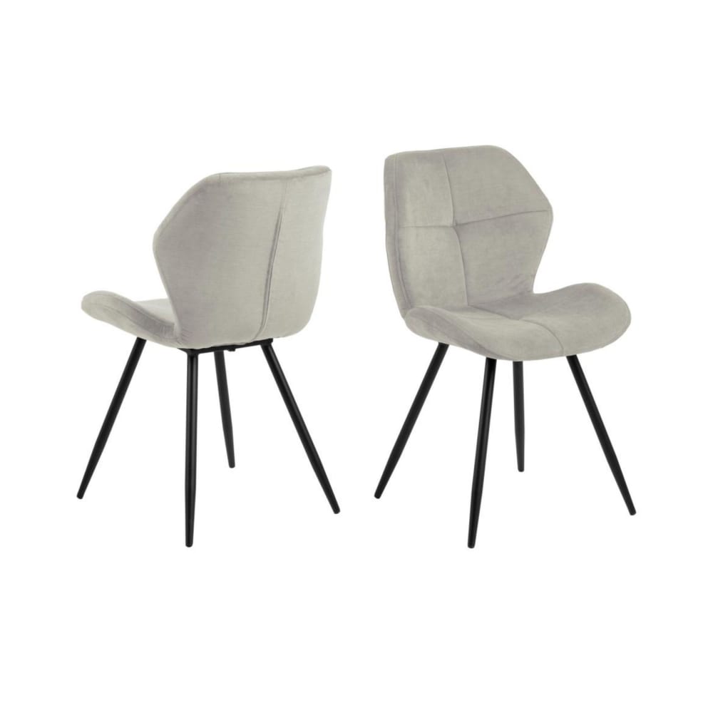 Lot 2 chaises salle
