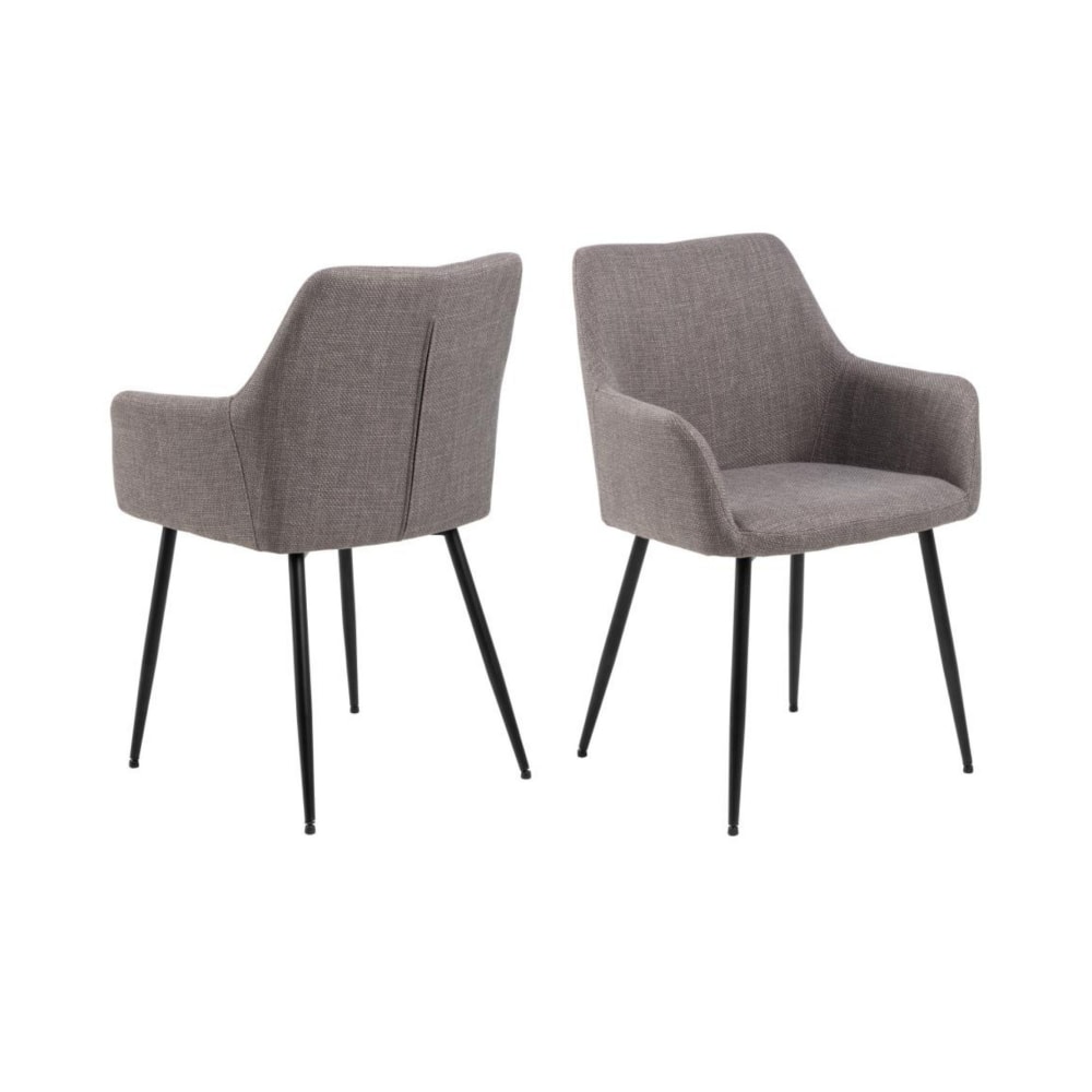 Lot 2 chaises salle