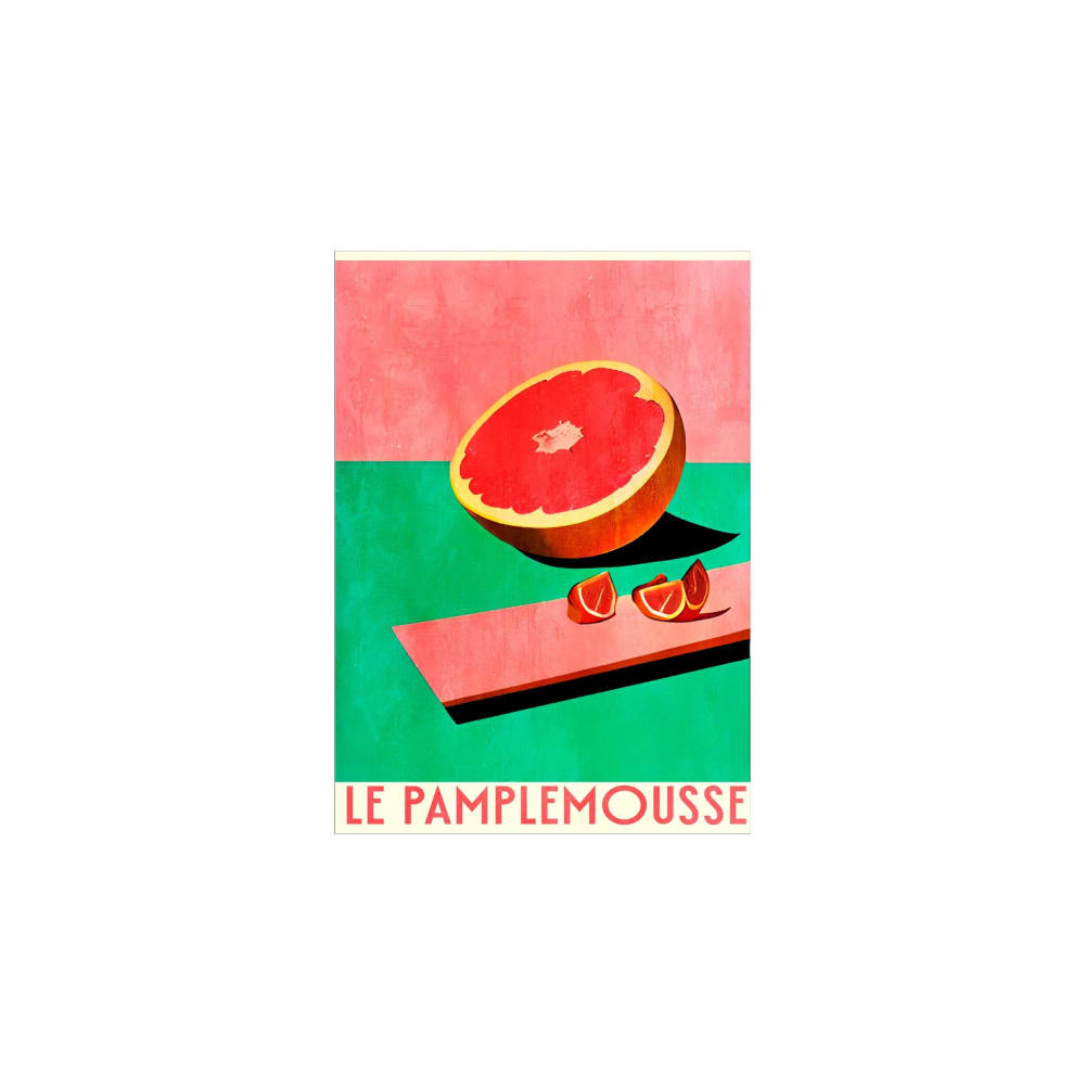 Affiche ''Le Pamlemousse'' sans cadre - 70 x 100 cm