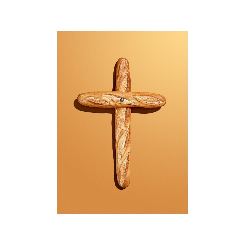 Affiche ''Holy Bread'' sans cadre - 30 x 40 cm