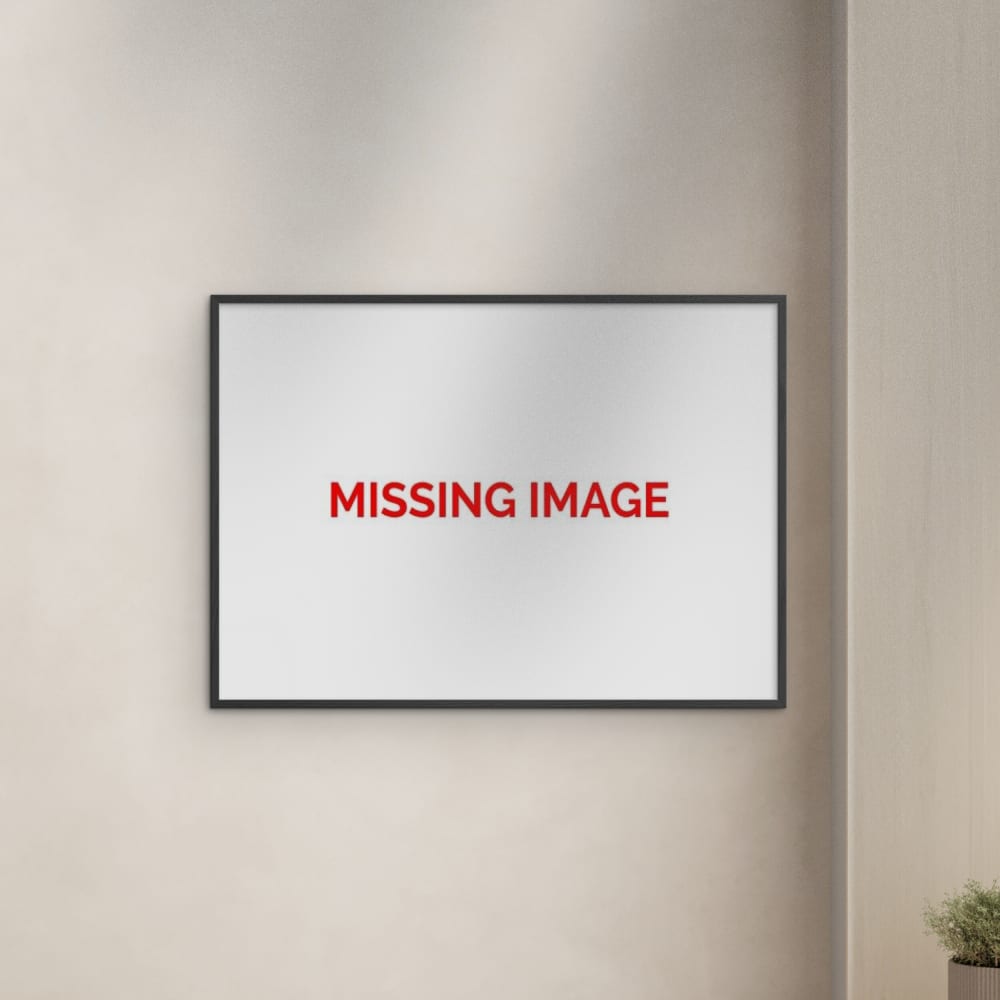 Affiche "Spaghetti " Cadre noir - 50x70 cm - Maisons du Monde