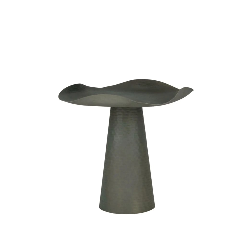 Table basse ronde design en métal d41 vert - Maisons du Monde