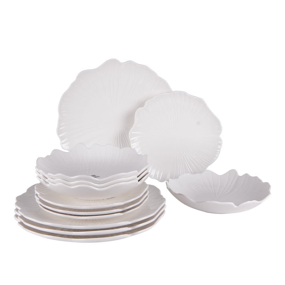 Service d'assiettes  - porcelaine