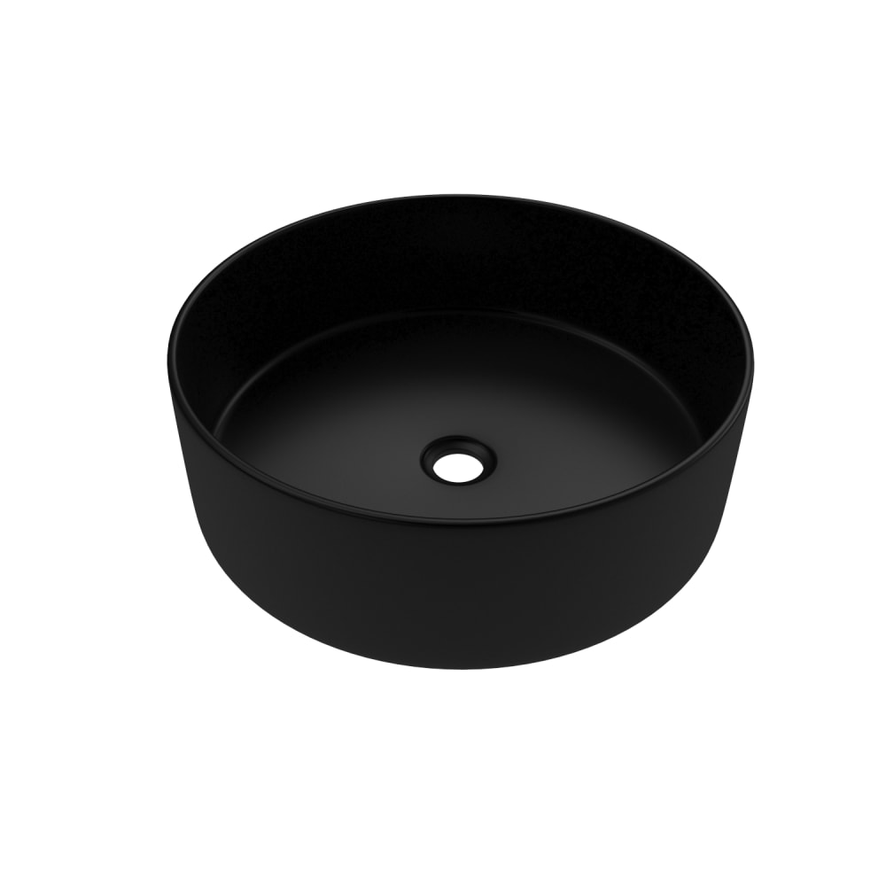Vasque Ã poser en rÃ©sine noire
