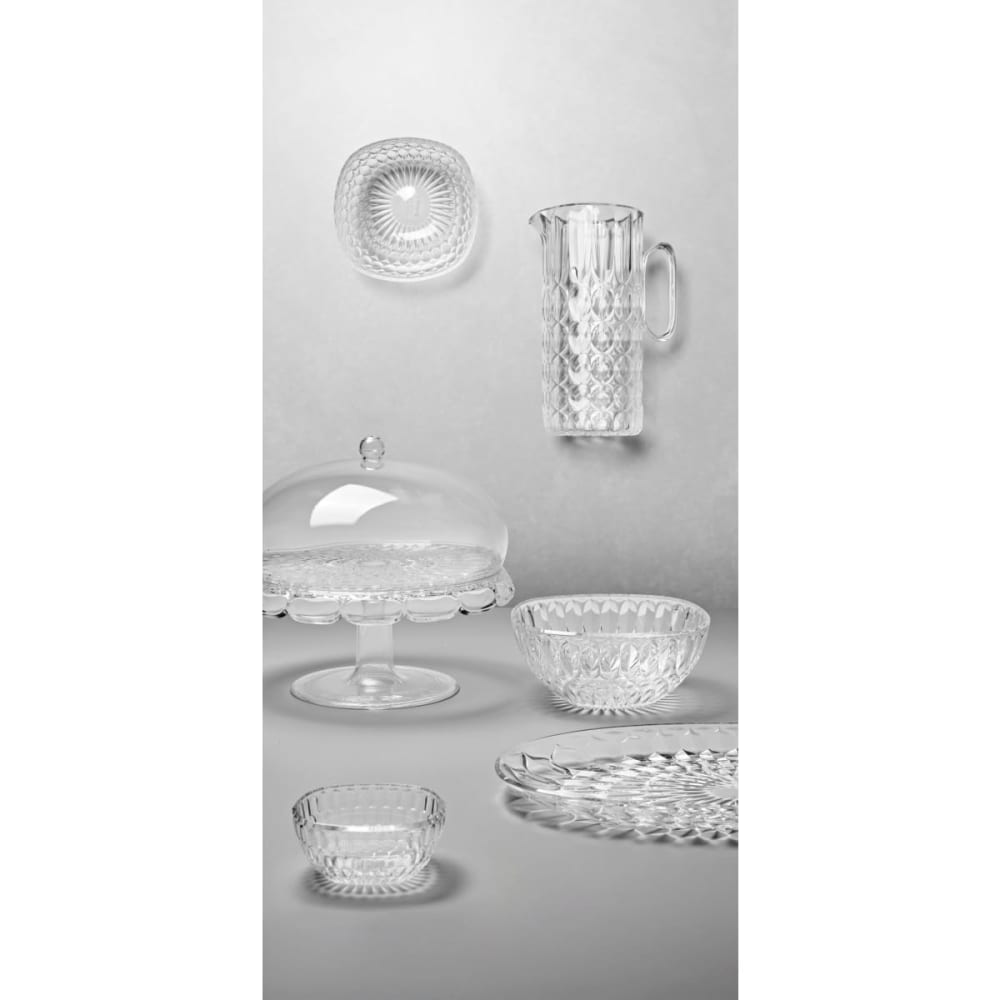 Présentoir à gâteau avec cloche en acrylique biologique transparent - Maisons du Monde