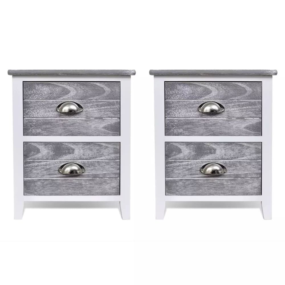 Table de nuit chevet blanche 38 x 28 x 45 cm