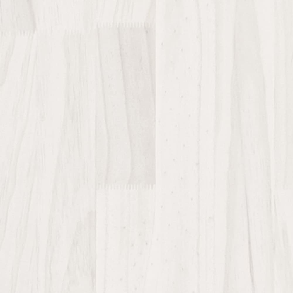 Étagère de rangement design bois blanche 60 x 30 x 105 cm
