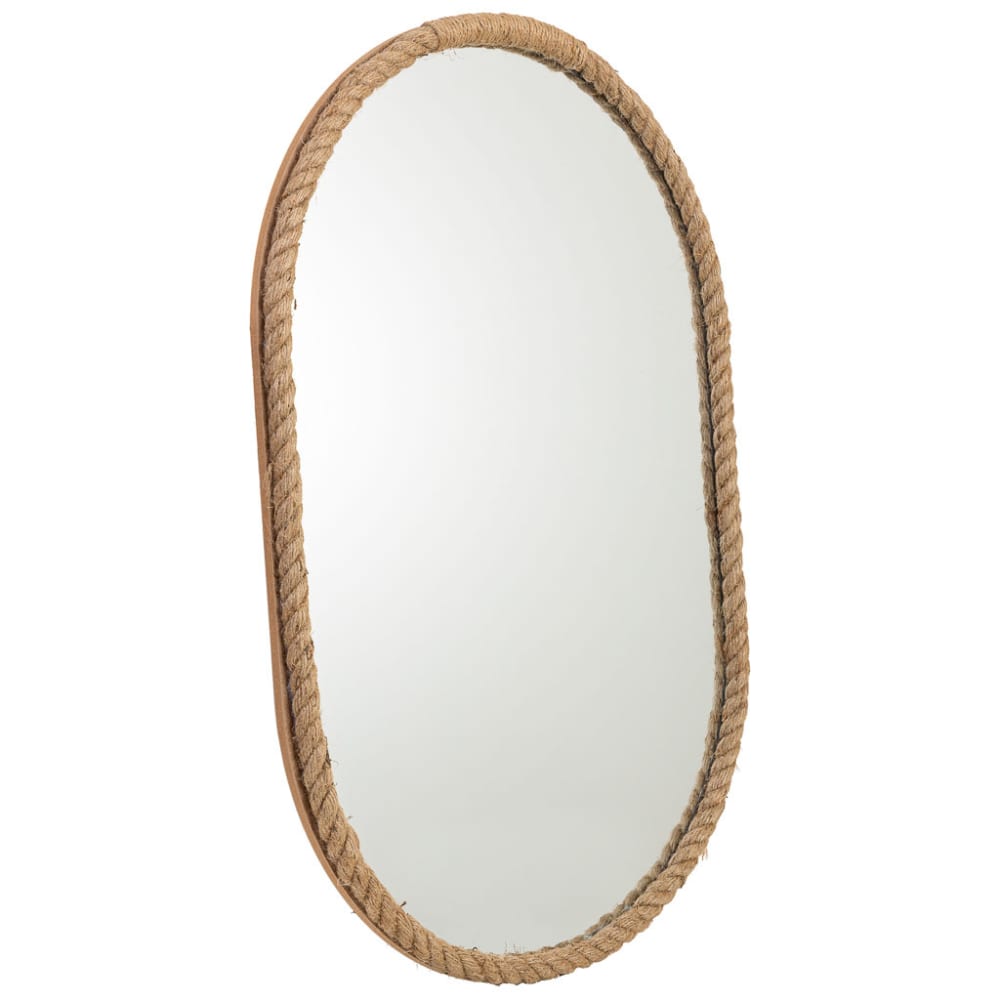 Wanderlust deco Holzspiegel, 52x78x03, braun - Holz