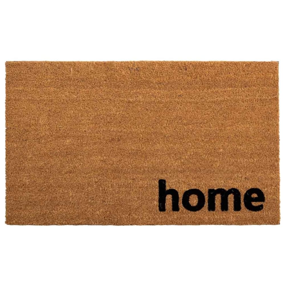 Wanderlust deco Fußmatte aus Faser 45x75, braun - Pvc - Polyvinlychlorid