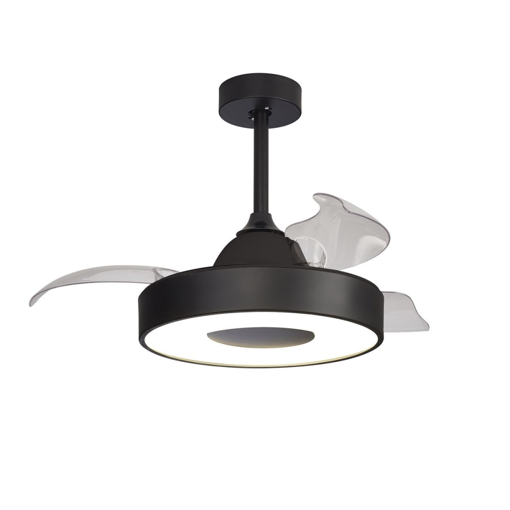 Plafonnier design en plastique noir — vue 4