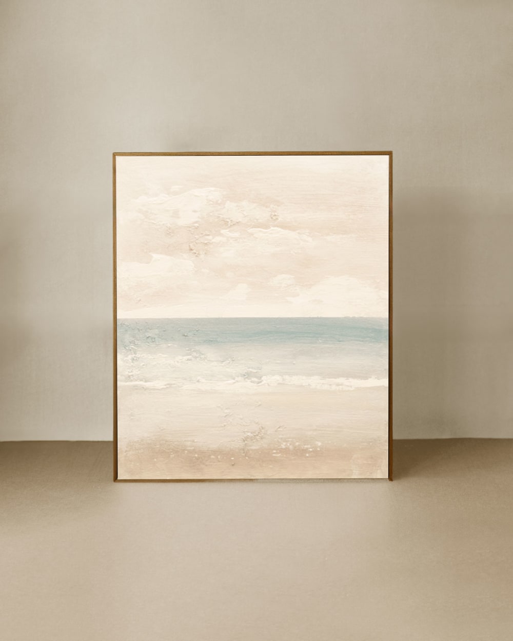 Peinture à l'huile décorative faite à la main sans cadre 80x100cm