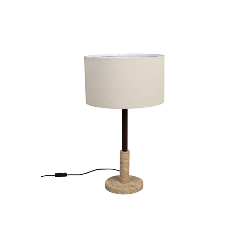 Lampe design en bois beige - Maisons du Monde