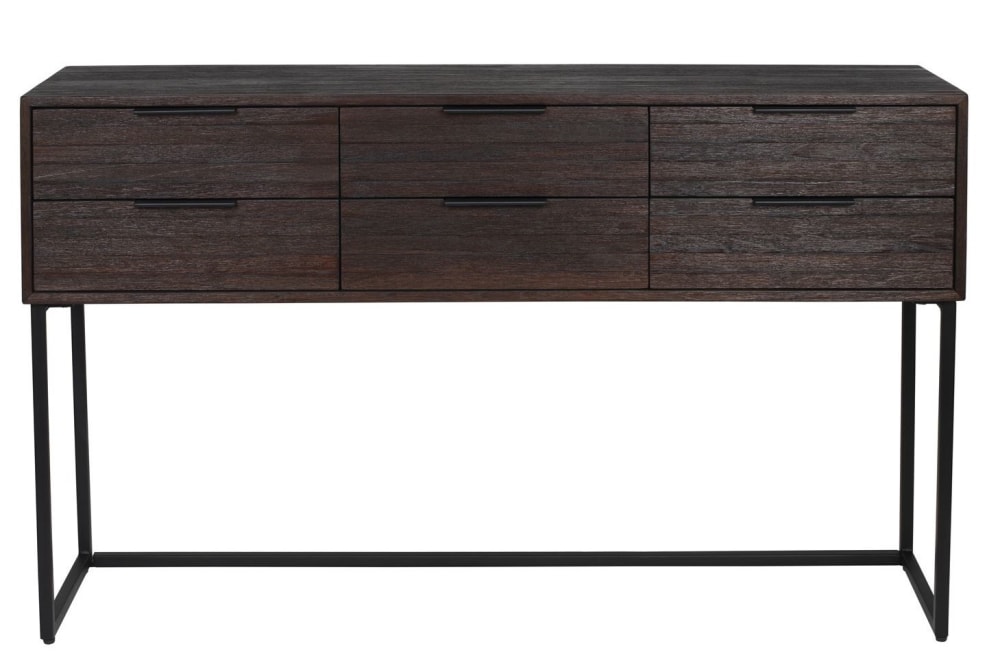 Buffet en bois marron