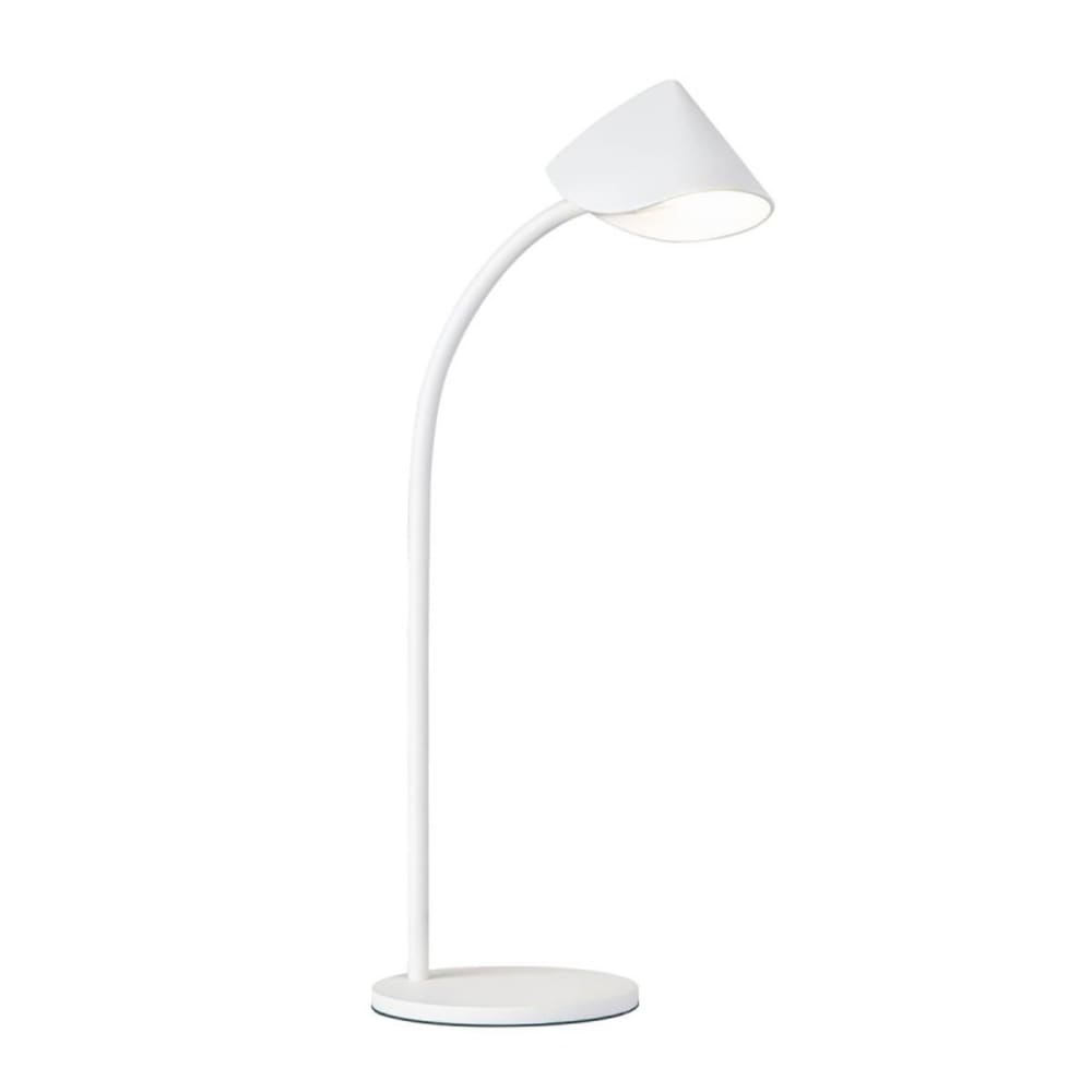 Lampe design en métal blanc — vue 4