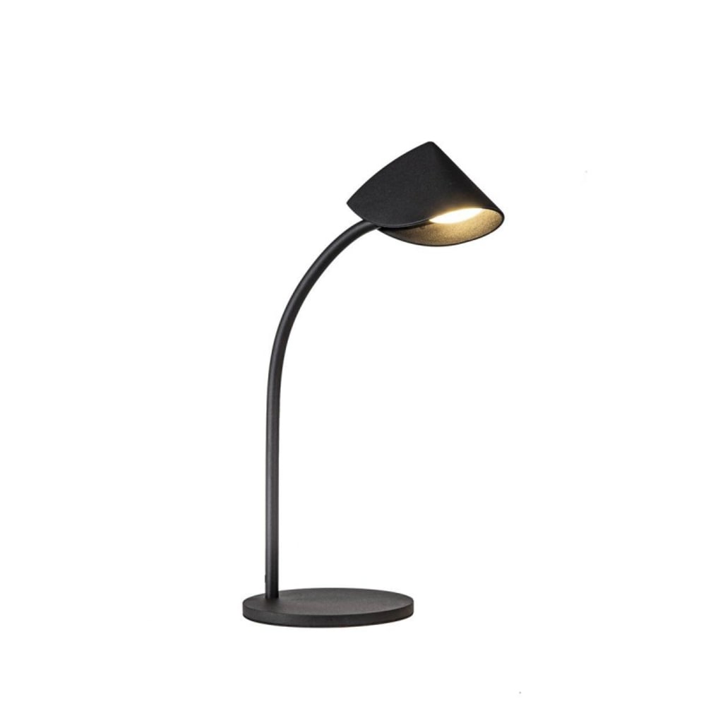 Lampe design en métal noir - Maisons du Monde
