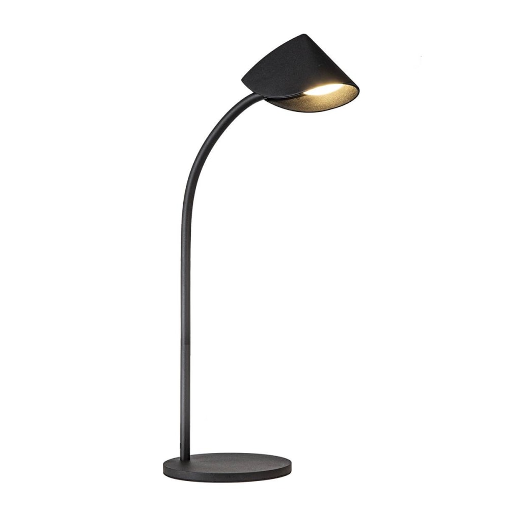 Lampe design en métal noir
