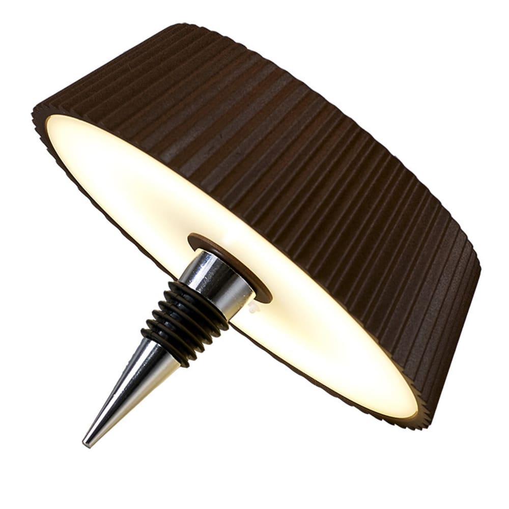 Lampe design en métal marron — vue 4