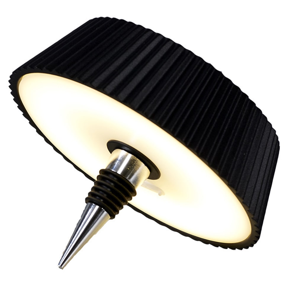 Lampe design en métal noir — vue 4