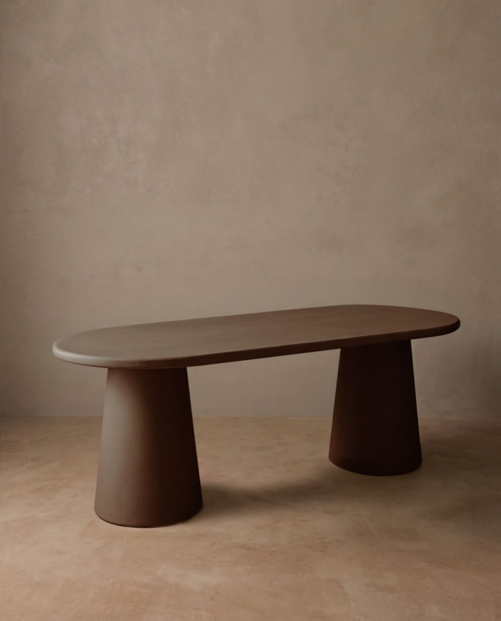 Table de salle à manger - ovale