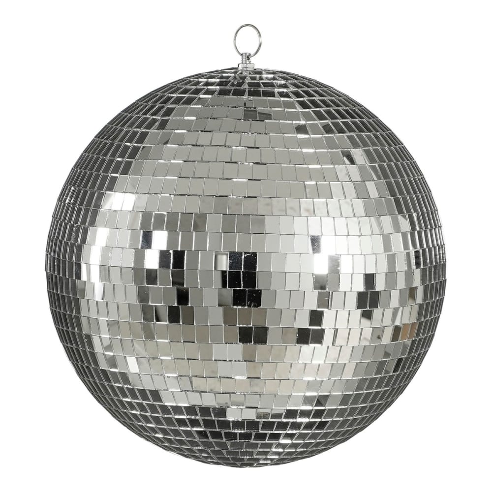 Mica Decorations Weihnachtskugel Silber Schaumstoff H30xB30xL30cm style seaside Silber Pvc - Polyvinlychlorid