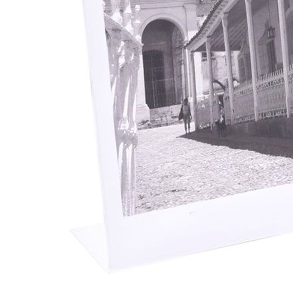 Cadre photo à poser en plastique transparent 15x20cm — vue 3