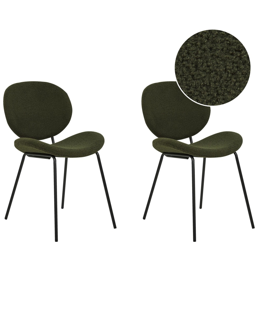Lot 2 chaises salle