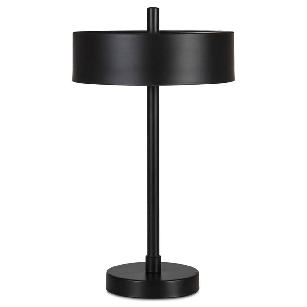 WADIGA Lampe à poser au style vintage en métal noir. Dimensions: 20x20x35cm Couleur: Noir Matière: Métal