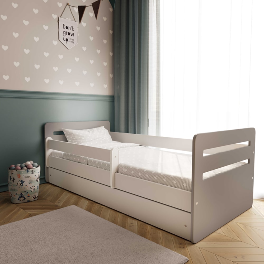 Lit enfant avec matelas- 140x80cm - Maisons du Monde